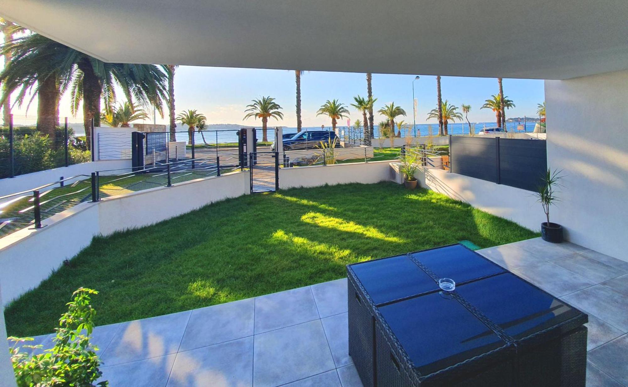 T3 Neuf Avec Terrasse Et Jardin Face A La Mer Bandol Bagian luar foto